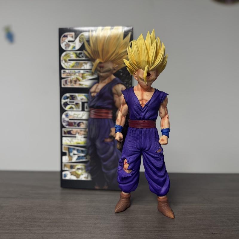 2% Studio Dragon Ball Z Gohan Gk Statue Pvc Figure - Ultimate Gohan Super Saiyan Desktop Decor Anime Collectible Gift