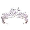 Luxus Kristall Braut Diademe Funkelnde Königin Prinzessin Krone Abschlussball Diadem Braut Hochzeit