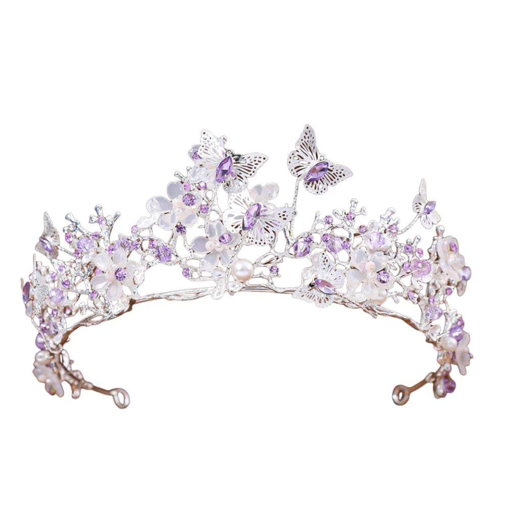 Luxus Kristall Braut Diademe Funkelnde Königin Prinzessin Krone Abschlussball Diadem Braut Hochzeit