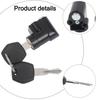 11mm Größenoption Power Lock und Schlüssel 20mm Größenoption Gute Kompatibilität