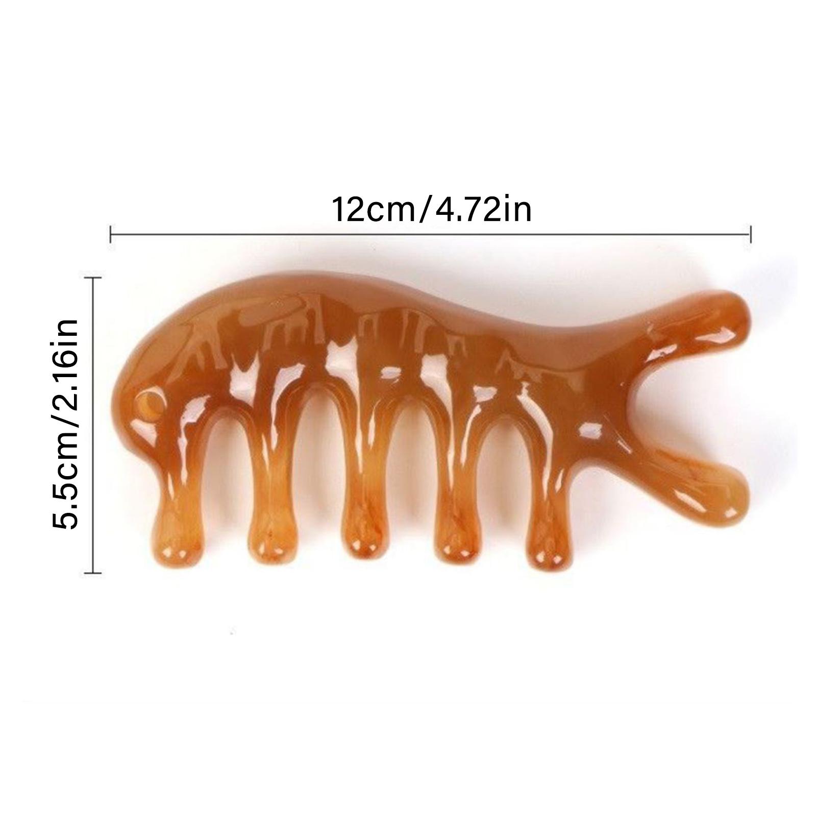 

Meridians Head Comb Portable Shoulder Neck Massage Comb for Head Scalp Facial Body Massage 1/3pcs