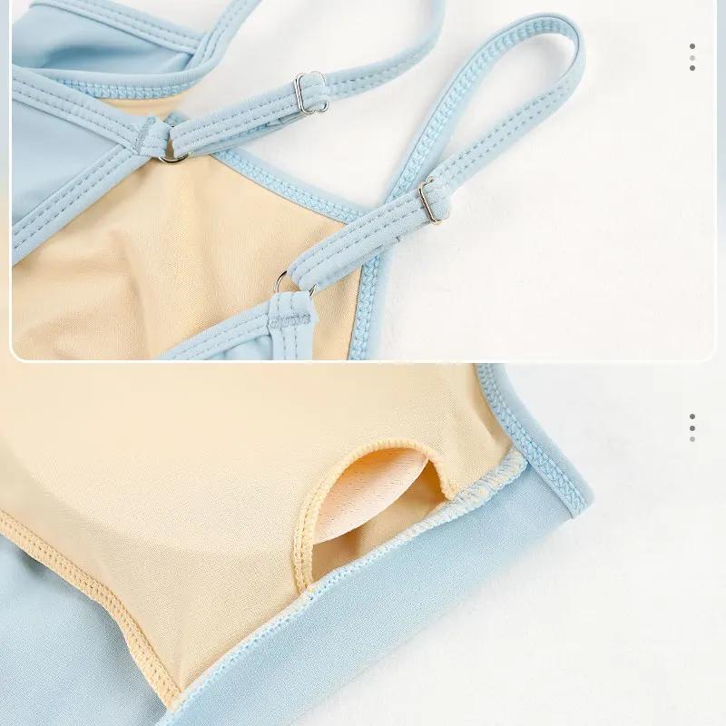 1pc Ballet Dance Practice Outfit Women's Suspender Backless Outfit Top Summer Adult Art Exam Body Suit