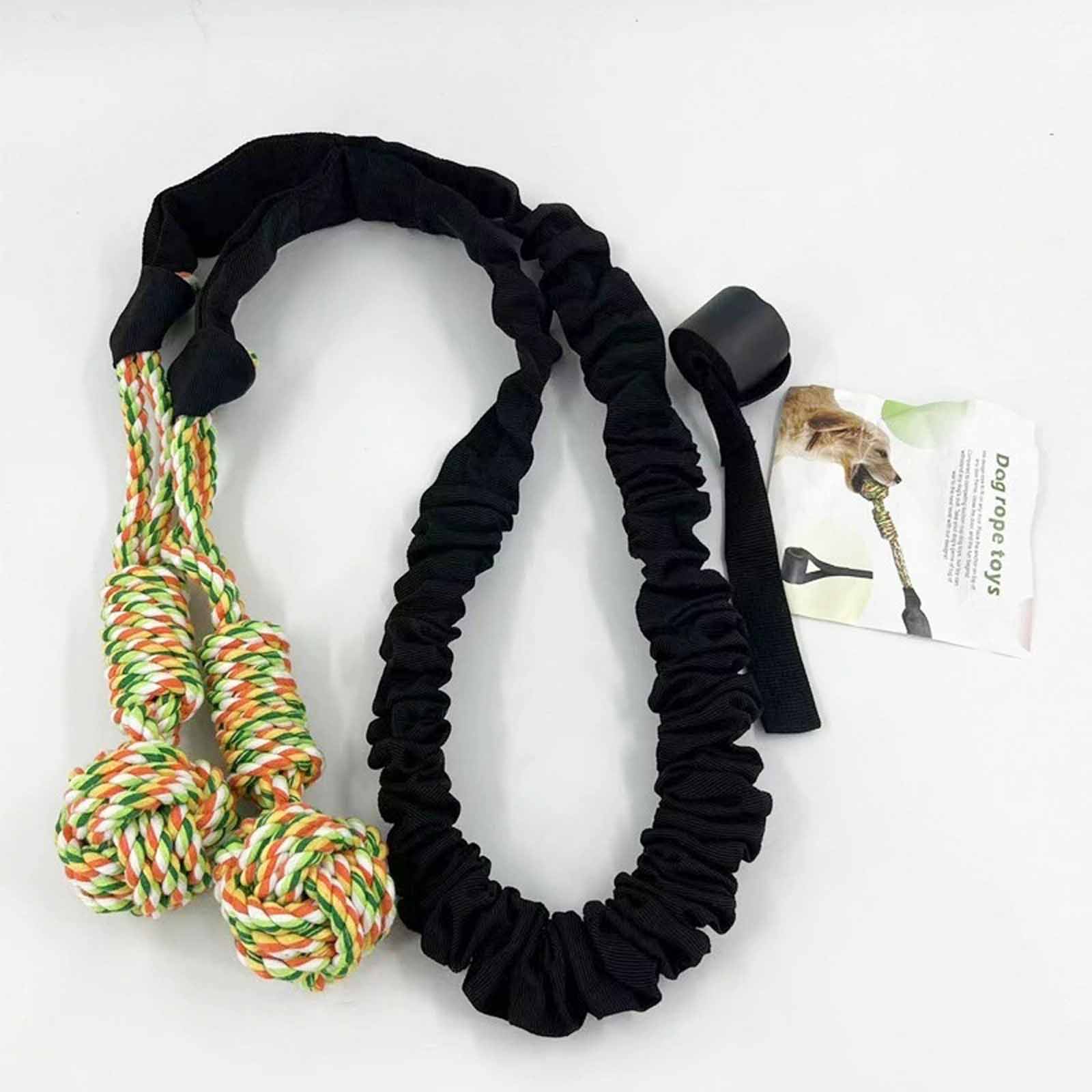 

Pet Dog Toys for Large Small Dogs Toy Interactive Cotton Rope and Ball Dogs Teeth Cleaning Chew Toy Pet Accessories One Size
