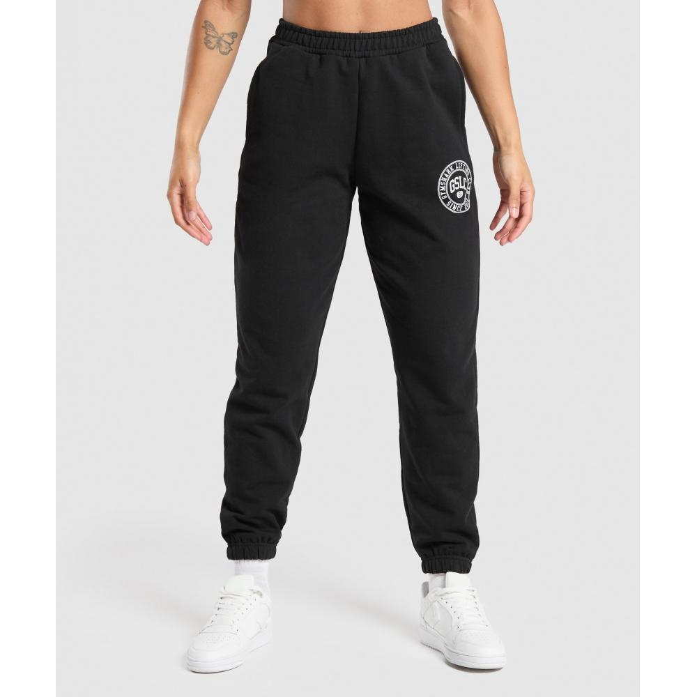 

Gymshark Gslc Weight Graphic Pants Black B2b8a Bb2j XS