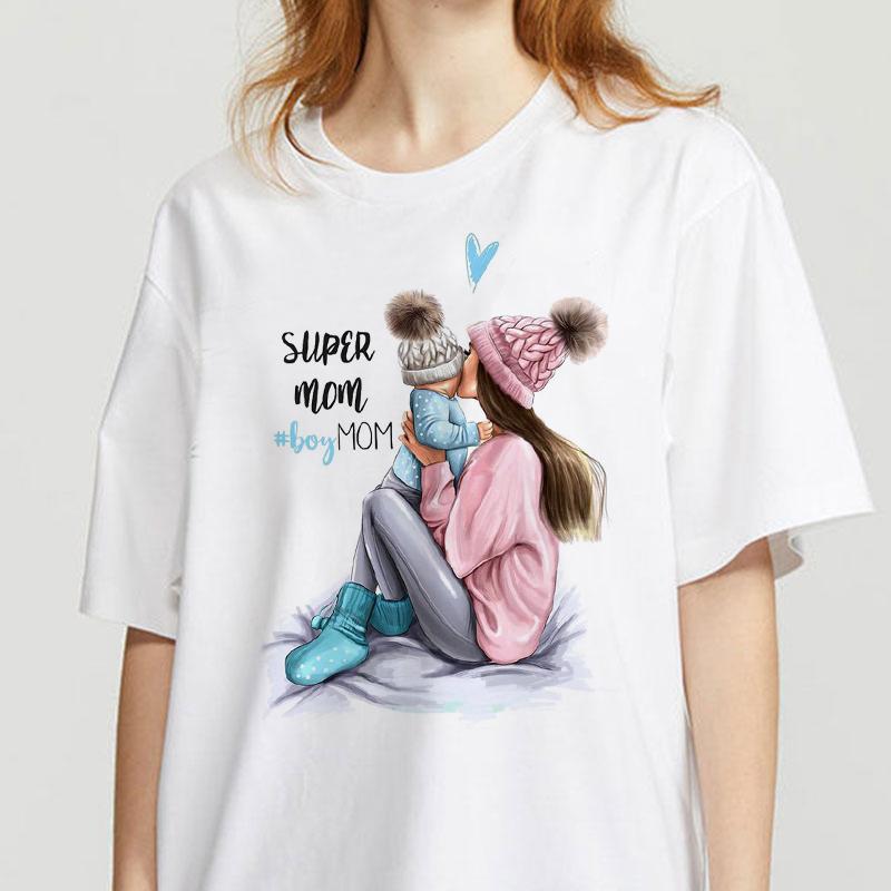 T Shirt Women 2021 Mother-Child Outfit 