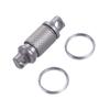 Detachable Car Keychain 360 Degree Rotation Rotate Buckle Titanium Zinc Zinc Alloy Keychain  Hiking