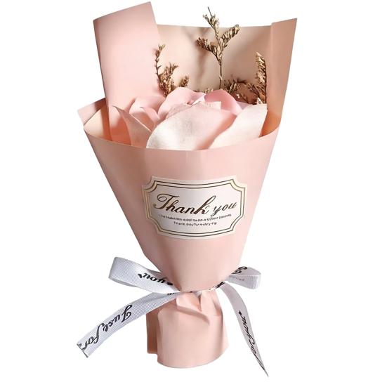 

Mini Aromatherapy Soap Rose Bouquet Scented Artificial Flower Arrangement Romantic Valentine s Day Birthday Gift for Women Girls Mom A