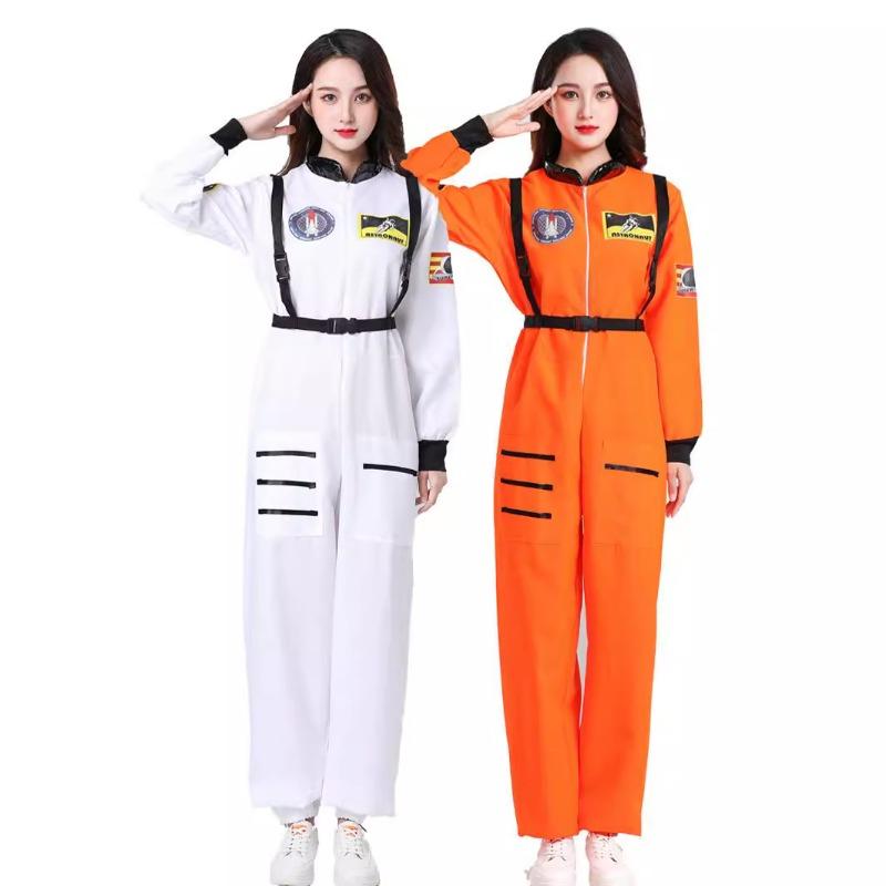 Halloween Space Costumes Men and Women Astronauts Stage Drama Costumes
