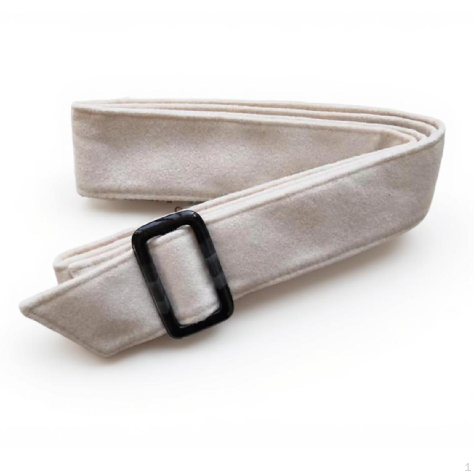 Wełniany Pas biodrowy, Kokarda, Kobiety, Dwustronny, Akcesorium do Płaszcza Zimowego Beige Woolen gray