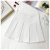 Pleated Skirt Women Spring and Summer Skirt Black Short Skirt High Waist A Umbrella Skirt