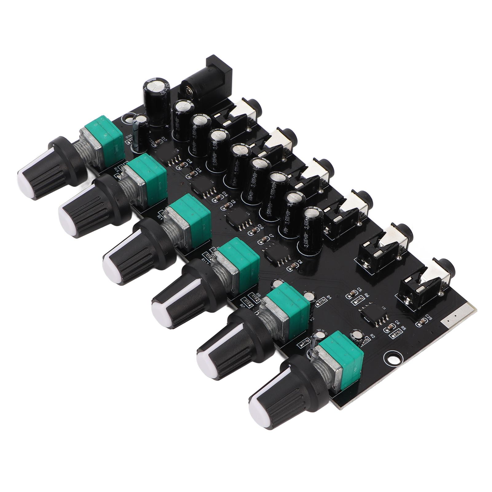 

4-канальный стерео микшерный пульт 3,5-мм драйвер для наушников усилитель мощности микшерный разветвитель 2-канальный вход 4