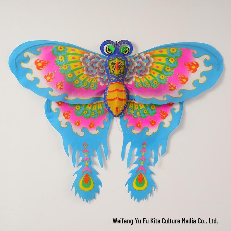 Handmade Double-Layer Colorful Butterfly Kite for Kids - Easy To Fly Outdoors
