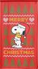 Noren Kobo Noren Stylish Snoopy Tapestry 85cm Wide X 150cm Room Privacy Christmas PEANUTS Christmas Sweater 98013 Curtain, Poster, Long, Divider,