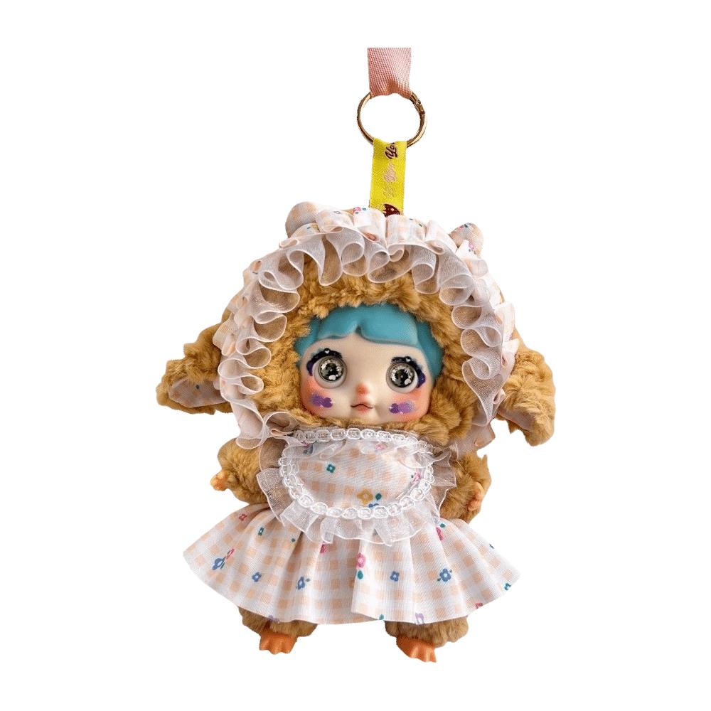 Sheep New Year Plush Lamb Pendant Hanging Ornaments Lamb Plush Toy Backpack Decor