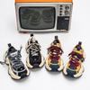 Men's shoes autumn and winter new fashion trend  high-end casual sports shoes tire sole made old dad's trendy shoes