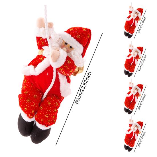 Weihnachts-Fallschirm-Schneemann-Weihnachtsmann-Ornament, Weihnachtsbaum-Hängedekoration