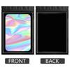 50pcs Holographic Laser Mylar Bags - Thick, Smell Proof, Zip Lock Pouch for Jewelry, Gifts, Retail Storage