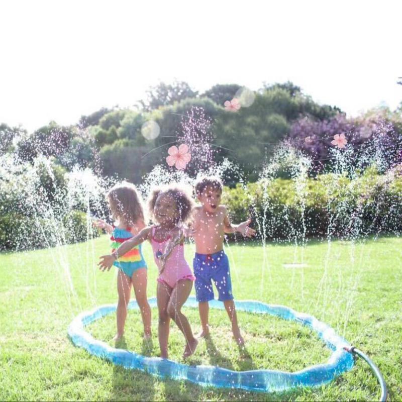 Summer Inflatable Outdoor Water Sprinkler Lawn Party  For Infants Toddlers & Kids