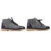 Great CHANEL sneakers Black Grey tweed Women 37 G30362 Used