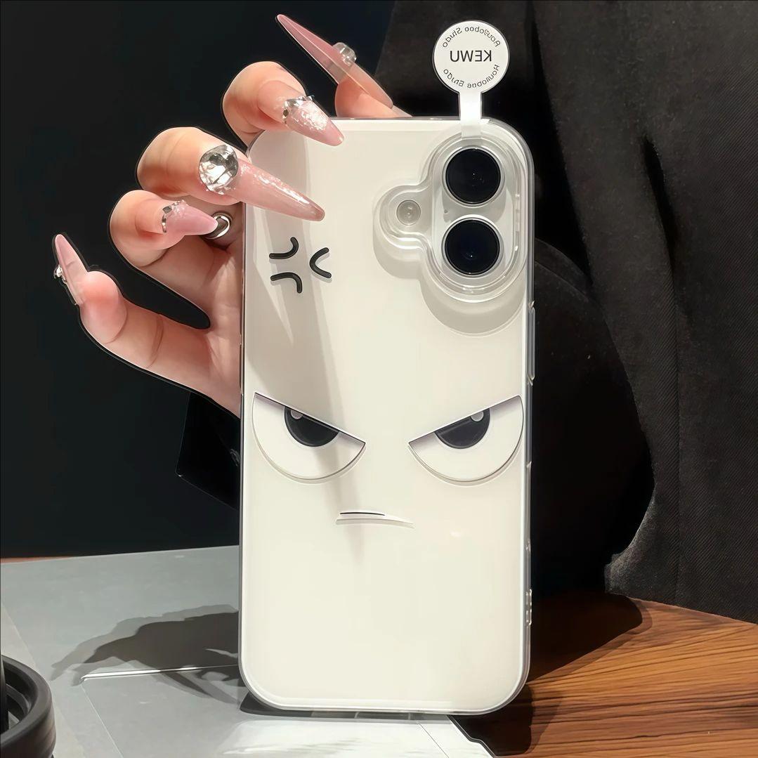 

Fierce Expression for Apple 16Plus Mobile Phone Case for IPhone15 New Model 14ROMAX/13/12/11 Transparent For iPhone XSMAX