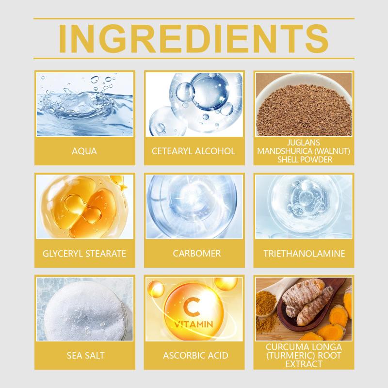 Oceaura Turmeric Bath Salt Body Scrub Gently Moisturizes Cleanses Body Skin A Smooth Moisturizing Scrub