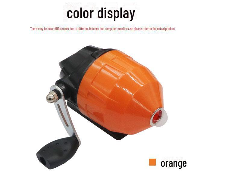 

Закрытая сферическая рыболовная катушка Weihai со встроенной леской оранжевый