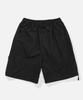 VASTIC Side Zip Wrinkle Half Pants_Black