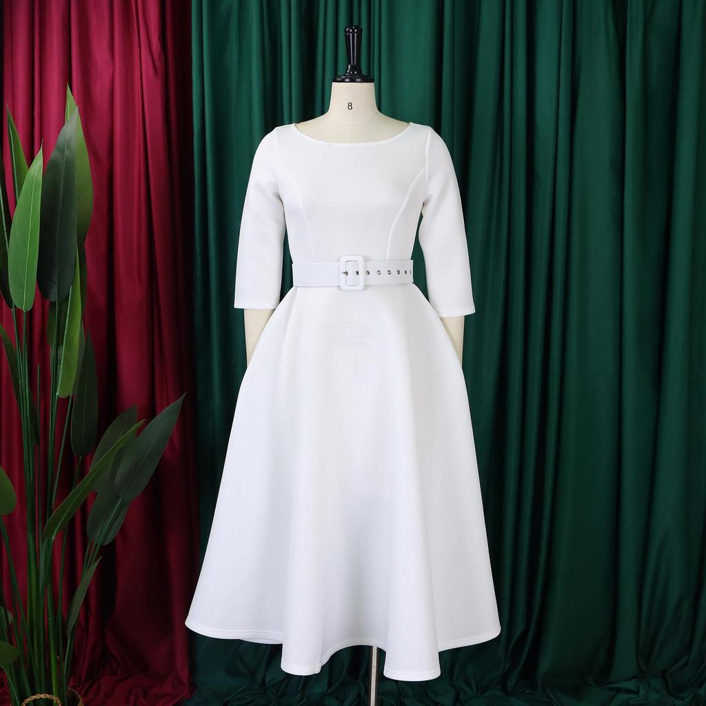 Elegant Women's Fashion Party Dress - Bridesmaid Banquet Dress