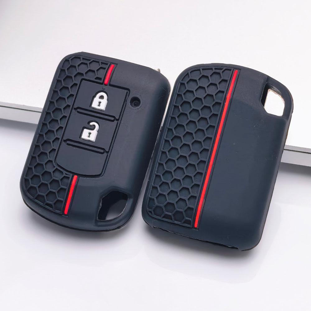 Premium Silicone Car Key Fob Cover For Mitsubishi Lancer EX Outlander ASX Pajero Sport Soft Silicone Car Interior Accessories