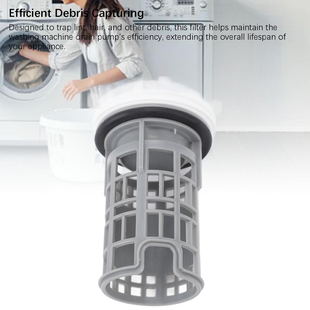 DC97 16991A DC97 16991B Washer Drain Pump Filter ABS Washing Machine Drain Pump Filter for WF42H5600AP WF42H5000AW Accessories