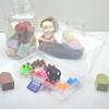 5 Transparent Plastic Storage Boxes Can Accommodate Small Items, Small Toys, Decorations, Small Cards, Sorted Storage, Not Messy
