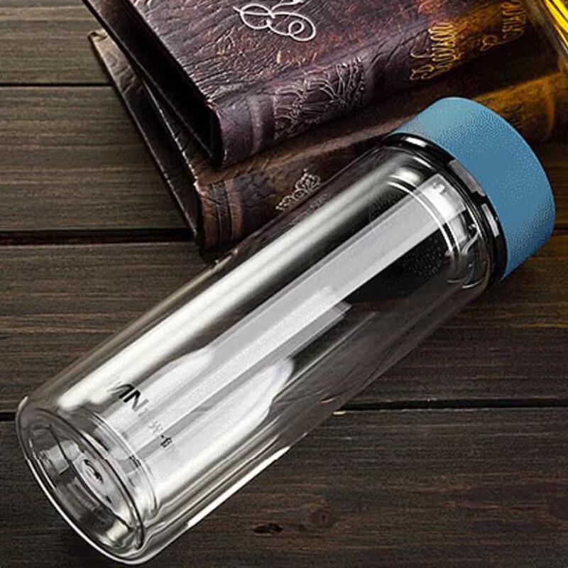 FUGUANG X1627 Double-Layer Insulated Glass Cup