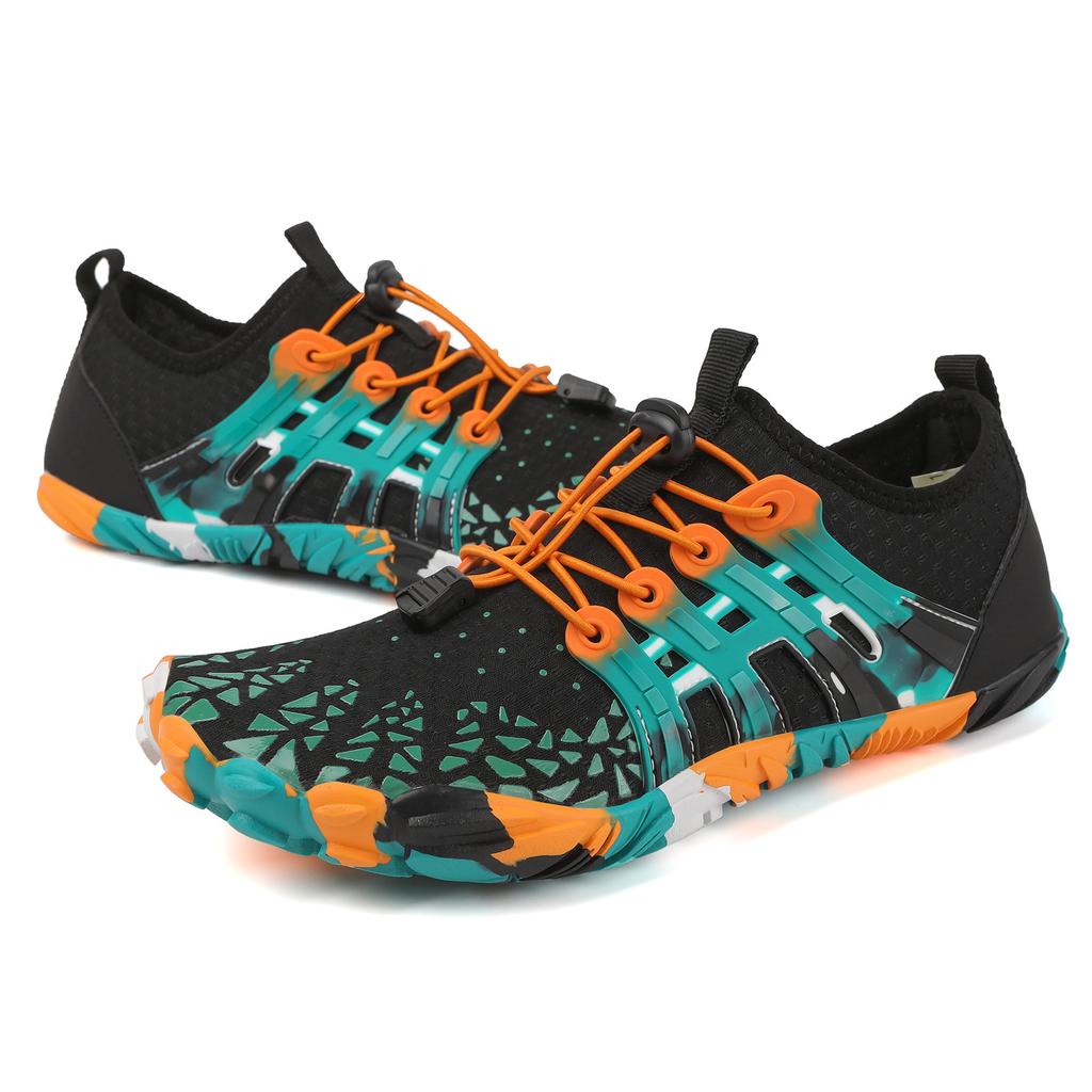 Outdoor parent-child traceability children's beach shoes and socks five-finger diving shoes snorkeling shoes small size swimming shoes