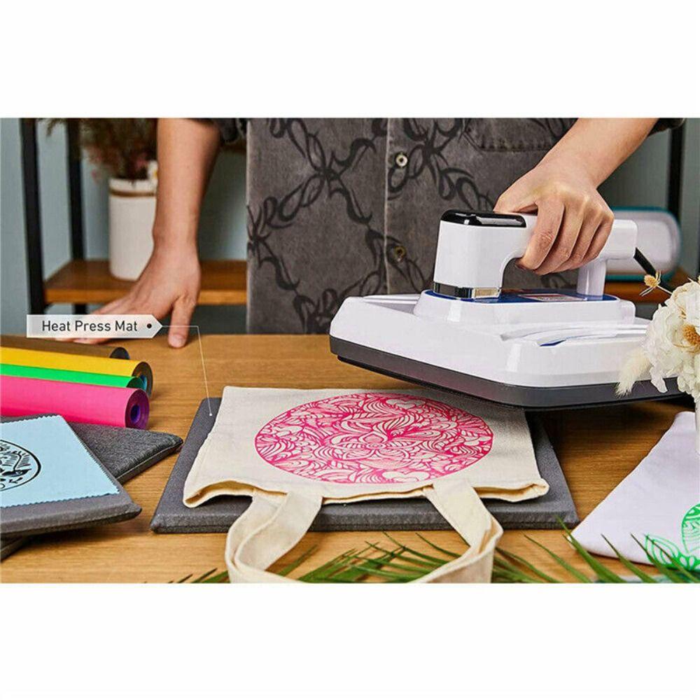 HTV Craft Heat Press Mat Anti-scalding Ironing Pad Portable Heat-Resistant Protective Mat  Sewing