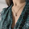 Серебряная подвеска с фианитами (2207498)