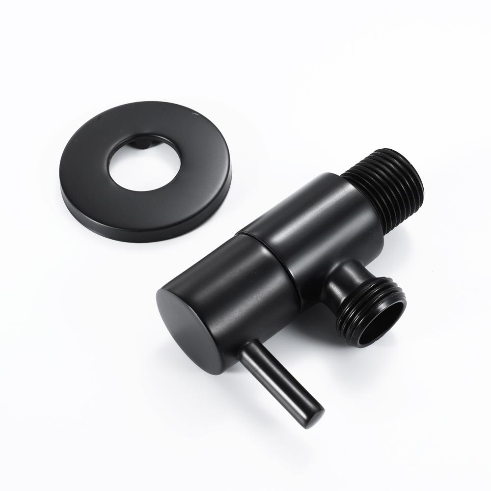 HIDEEP Modern Bathroom Bidet Faucet Brass Vertical Spray Single Cold Water Switch Toilet Sprayer Set
