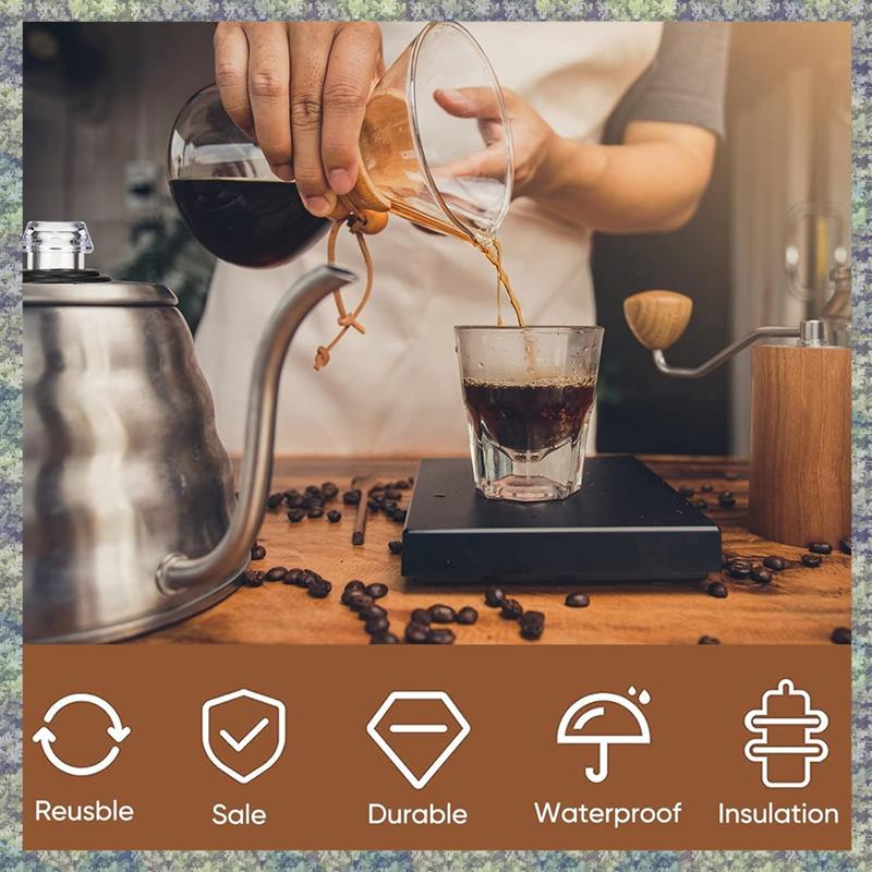 

WON 4 Sets Percolator Parts Top And Washer Ring For Farberwareyosemite Coffee Percolators Replacement Coffee Pot Filters прозорий