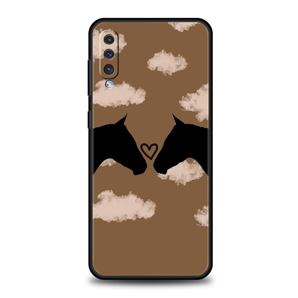 Animal Horse Phone Case For Samsung Galaxy A56 A36 A26 A34 A17 A16 A06 A14 A12 A54 A72 A70 A30 A24 A22 A20e A52 A50 A40 A32Cover