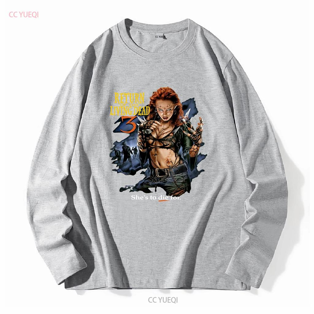 Return Of The Living Dead 3 Movie T Shirt Long or Short Sleeves Vintage Washed Comfortable Homme Graphic Casual Fashion