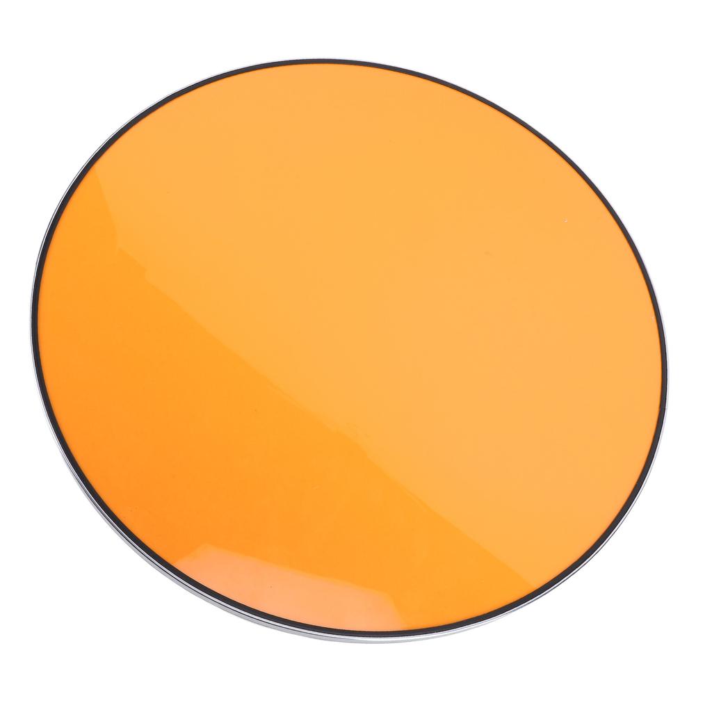 450mm RV Table Top Round Wooden Orange High Gloss Marine Tabletop for RV Yacht Truck Deck Patio