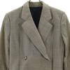 HELMUT LANG wool blend tailored jacket 4 gray Women Used