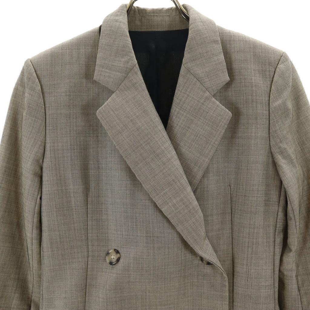 HELMUT LANG wool blend tailored jacket 4 gray Women Used