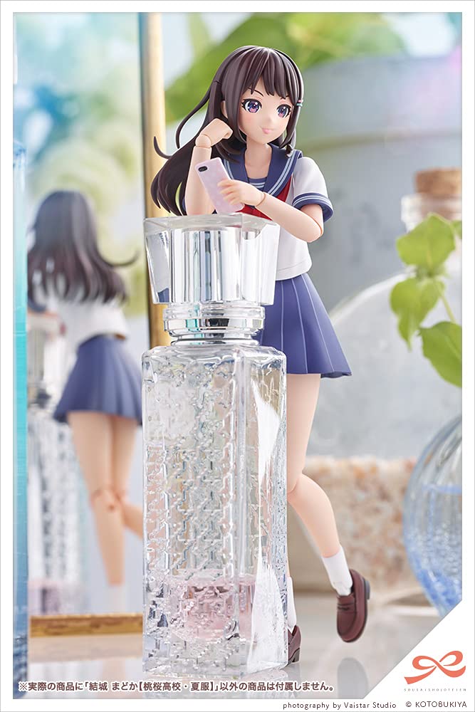Kotobukiya Sosai Garden Yuki Madoka High Height 150mm Scale Plastic Model JK009 Girls' [Momozakura School/Summer Uniform] Approx. 1/10