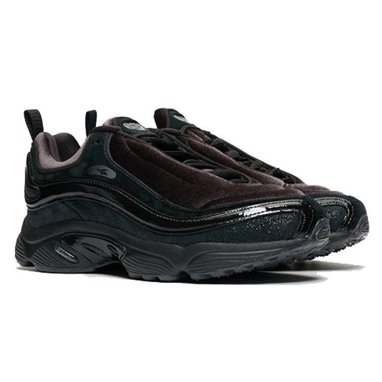 Reebok Daytona Dmx Trb Sports Round Toe Low Top Casual Shoes Men Sneakers Black Ef7345