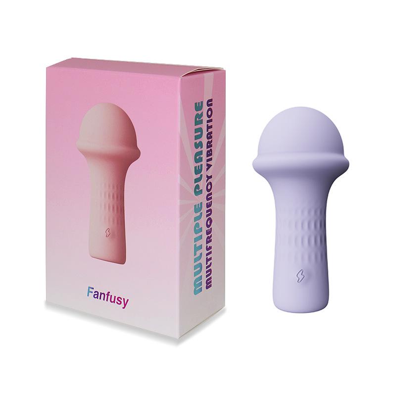 Full Coverage Silicone Vibrator - Silent, Dual Point, Strong Vibration for Maximum Pleasure