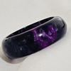 Colorful Rainbow Acrylic Resin Ring – Trendy European & American Style for Women