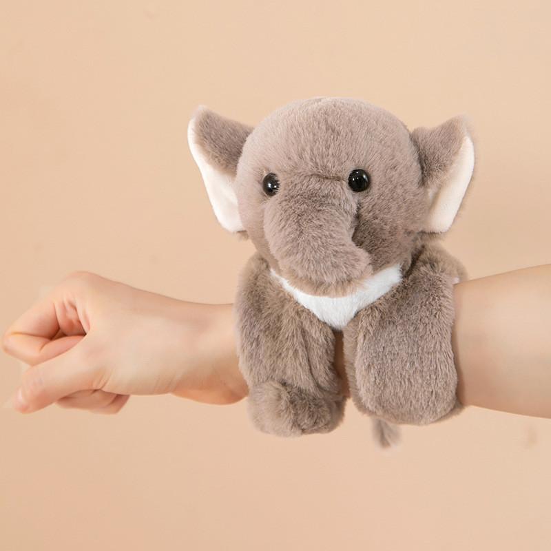 Soft And Cuddly Cartoon Animal Plush Capybara Slap Bracelet For Children