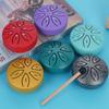 3 Inch Mini Hand Pan Drums 6-Tone Meditation Drum Steel Tongue Drum Set  Beginner