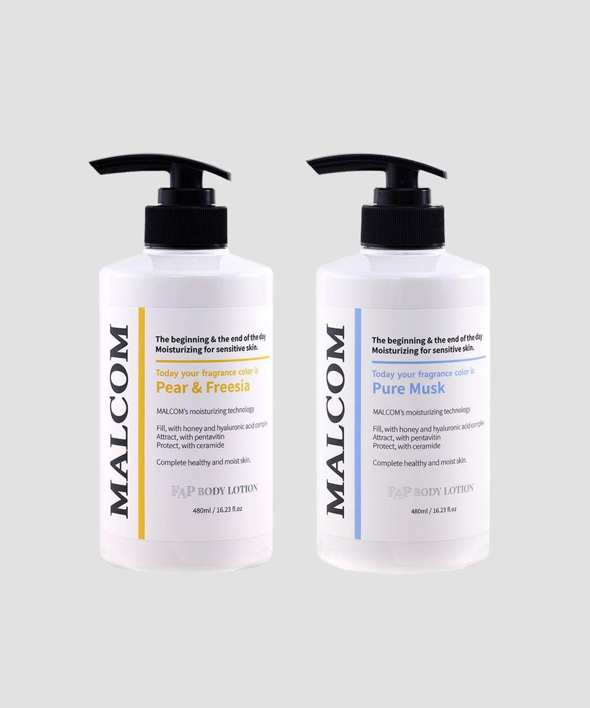 FAP Triple Moisturizing Body Lotion 480ml 2-Pack (4 Scents) Iris & Tuberose