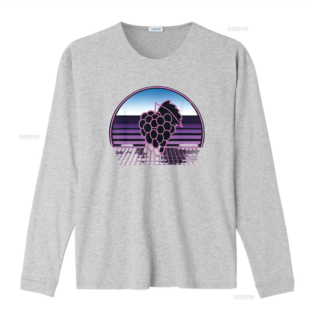 Womens Grape Vines Retro 80S Vaporwave Aesthetic Winery T Shirt Black X Large vintage Washed Comfortable designer clothes